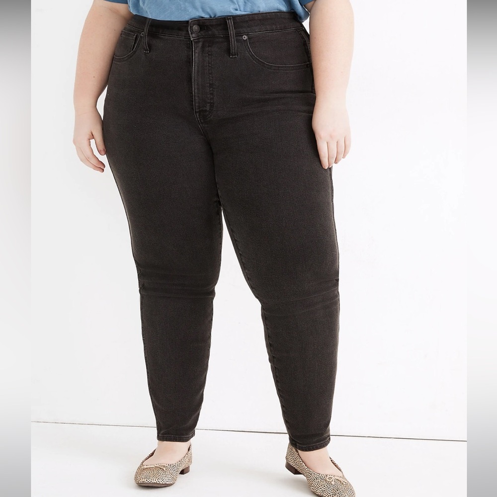 Madewell Plus High-Rise Skinny Jeans in Starkey Wash 28w